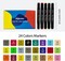 24 Dual Tip Alcohol Markers Set – Chisel & Fine Tip (Fine & Chisel)